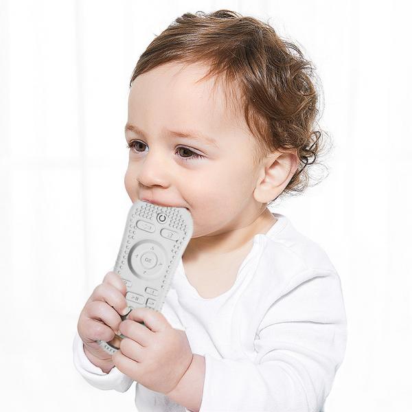 Quality Flexible Soft Baby Teething Toy , Odorless Personalised Silicone Teether for sale