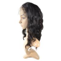 China Body Wave Curly Glueless Full Lace Wigs , Lace Front Wigs Human Hair for sale