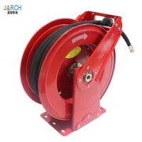 China 15m Retractable air hose Reel Spring For Gas Welding Hose Reels factory