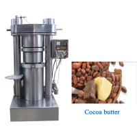 China Lewin Hydraulic High Oil Yield Cocoa Butter Oil Line Cocoa Butter Oil Machine factory