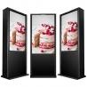 China 75 inch Outdoor Touch Screen Kiosk / Android Based Standing Digital Signage factory