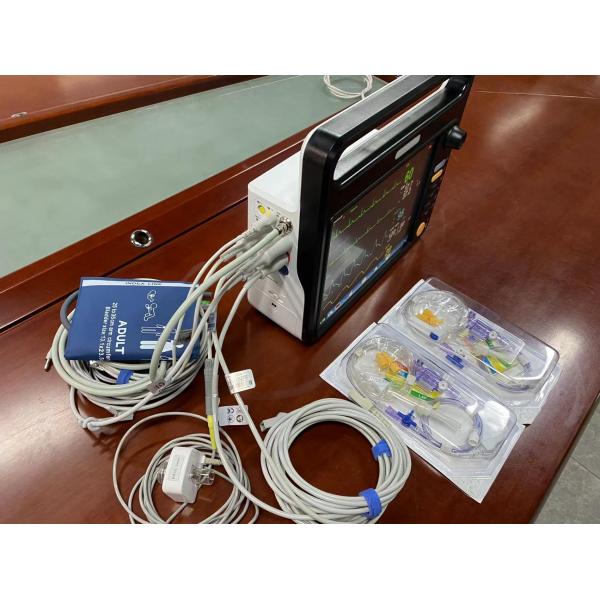 Quality 6 Parameters Cardiac Patient Monitor With 12.1 Inch Touch Screen for sale