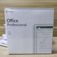 china DVD/CD/ Disc Package Microsoft Office 2019 Professional Plus Retail Box Activation Online