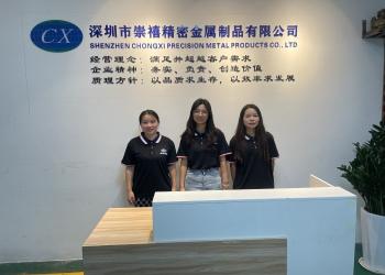 China Factory - Shenzhen Chongxi PRECISION Hardware Co., Ltd