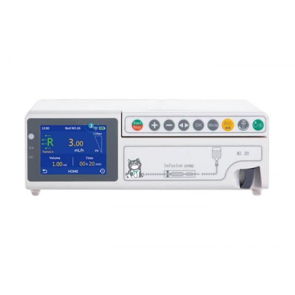 Quality Lcd Touch Screen Vet Infusion Pump Compact Body Design for sale