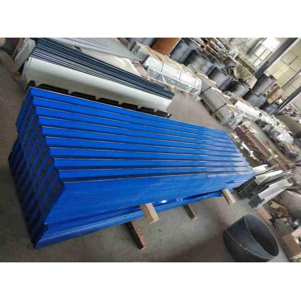 Quality ASTM CGCC Pre Painted Corrugated Roofing Sheet 24 Gauge Corrugated Metal Roofing for sale