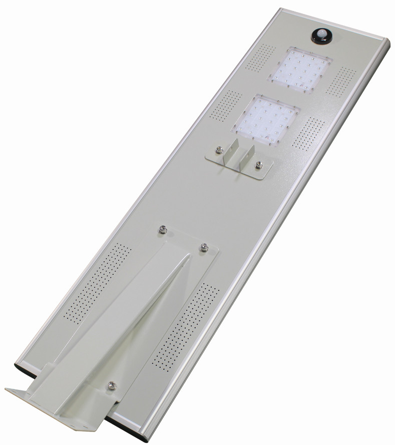 China Aluminum Ip65 80w Solar LED Street Light All In One for sale