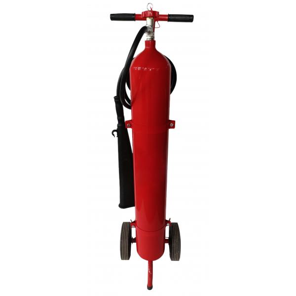 Quality Trolley Mounted CO2 Fire Extinguisher 10kg CK45 Red Cylinder for sale