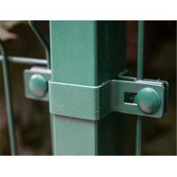China 50mm Hole Green Color Pvc Coated Wire Mesh Fence Hold Grip Simple factory