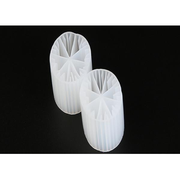 Quality Plastic Material MBBR Bio Media Virgin HDPE And White Color 15*15mm Size For Water for sale
