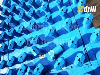China Tapered 7 Degree Chisel Drill Bit 20-60mm Diameter Tungsten Carbide Material factory