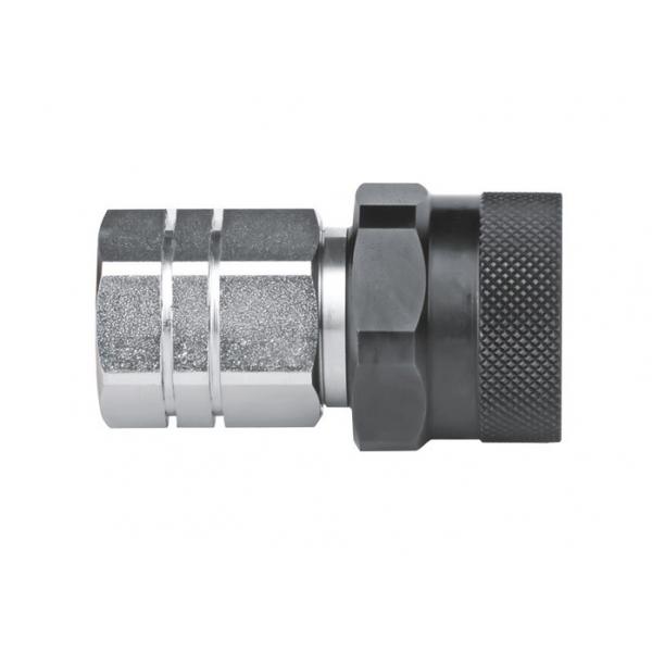 Quality Steel Flat Face Hydraulic Coupler , QKEP Series Flat Faced Hydraulic Coupler for sale