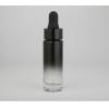 Quality 20ml Essential Oil Bottles Glass Dropper Bottles With Black Rubber Head Gradient for sale