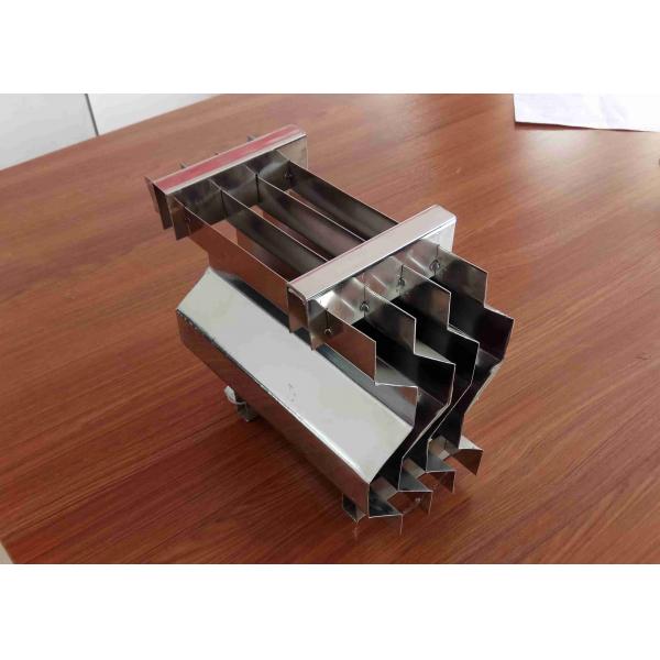 Quality 230mm Height Vane Pack Mist Eliminator 3 Channel Corrugated Plate for sale