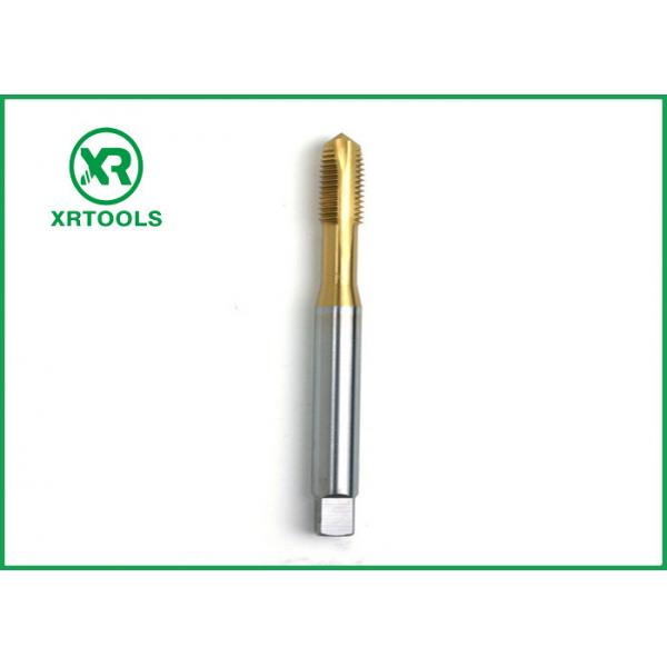 Quality Threading Machine HSS Machine Taps M2.5 * 0.45 Size Silver Gold Color spiral point taps for sale