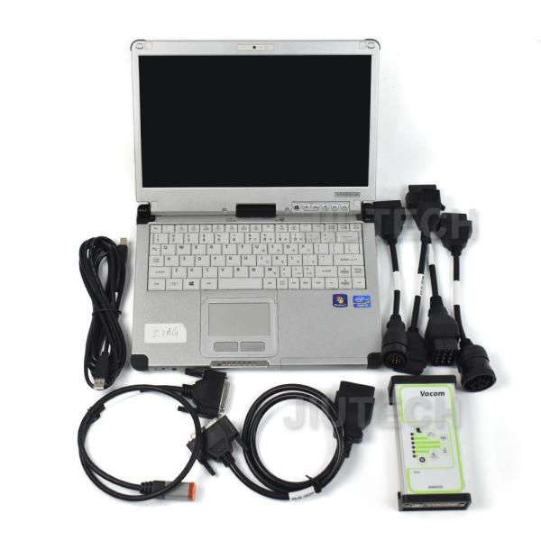 Quality CF C2 Laptop Xtruck Y1 Heavy Truck Diagnostic Scanner For Vocom 88890300 for sale