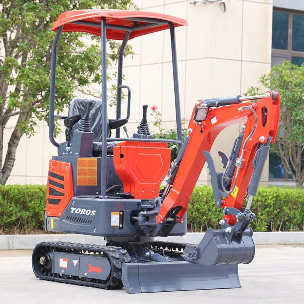 Quality Roadworks Mini Crawler Excavator 1200kg Construction Industrial Use for sale