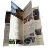 China Custom paper catalogs advertising brochure printing UV Printing Saddle Stitching factory