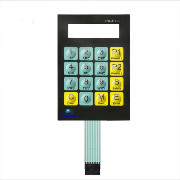 Quality Custom Capacitive LED Membrane Switch With Touch Button Keypad for sale