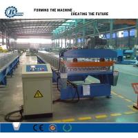 Quality Solid Steel Roof Sheet Metal Rolling Forming Machine With Anti - Rust Roller for sale