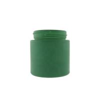 Quality Diameter 57mm Black UV Glass Jars CR Cap 60mm Glossy Matte Glass Jar Custom Color for sale