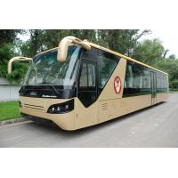 Quality Comfortable Diesel Engine 13 Seater Airport Apron Bus With Aluminum Apron for sale
