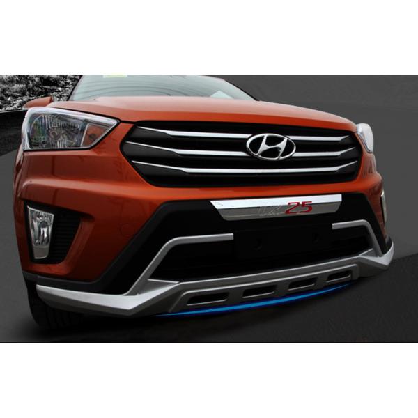 Quality ABS Blow Molding Car Bumper Guard Front And Rear For Hyundai IX25 Creta 2014 for sale