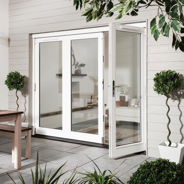 Quality Customized Design Aluminium Hinged Doors For Construction Buildings stainless for sale
