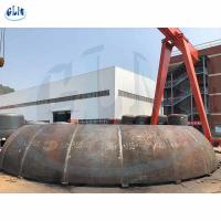 China Explosion Bonded 2/1 Elliptical EHA Pressure Vessel Clad Head For Condenser factory