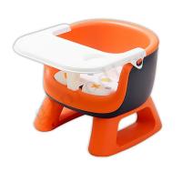 China Funny Cute Multi-purpose Baby Folding Chair Booster Seat With Removable Tray factory