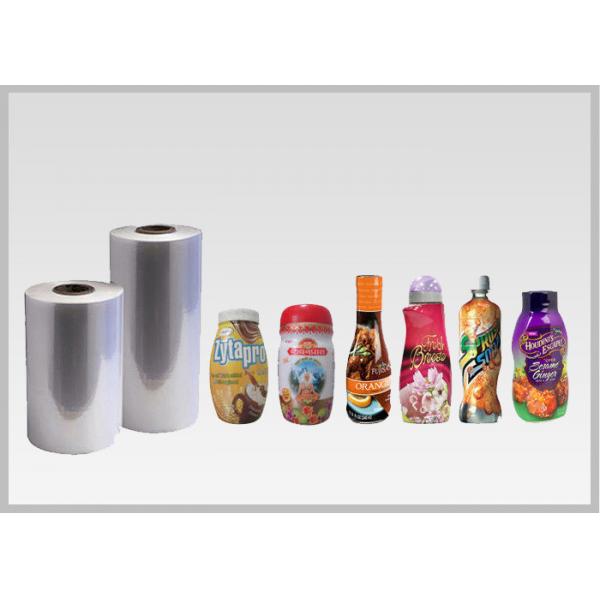 Quality Printable Heat Shrinkable PETG Film Rolls For Sleeve , 40 - 50 μ Eco Friendly for sale