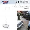China 9 led light Vehicle Inspection Mirror with three wheel and 140cm Rod 30cm Convex mirror factory