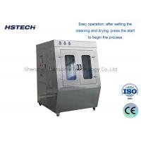 China SMT Stencil Cleaning Machine with Counter and Emergency Stop Button factory