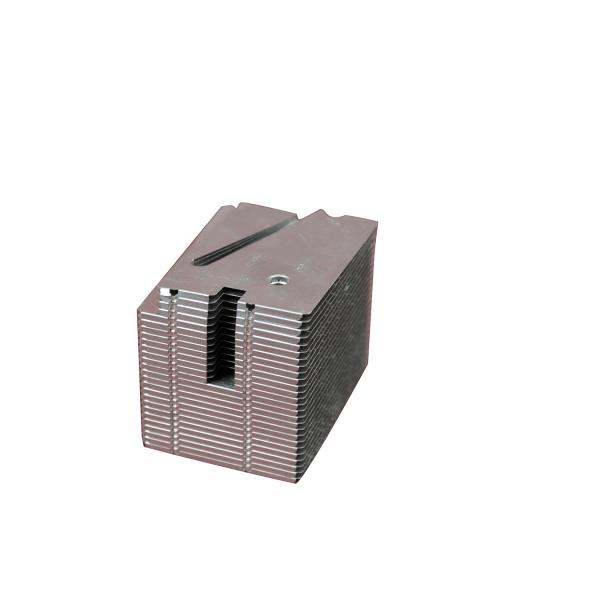Quality 0.02mm - 0.1mm Tolerance Copper Pipe Heat Sink Air Cooling Extruded Aluminum for sale