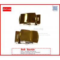China custom band logo flip top buckle pressing metal belt buckle for sale