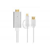 China 2 In 1 Micro USB / Type C To HDMI Adapter For Type C Phone / Samsung for sale