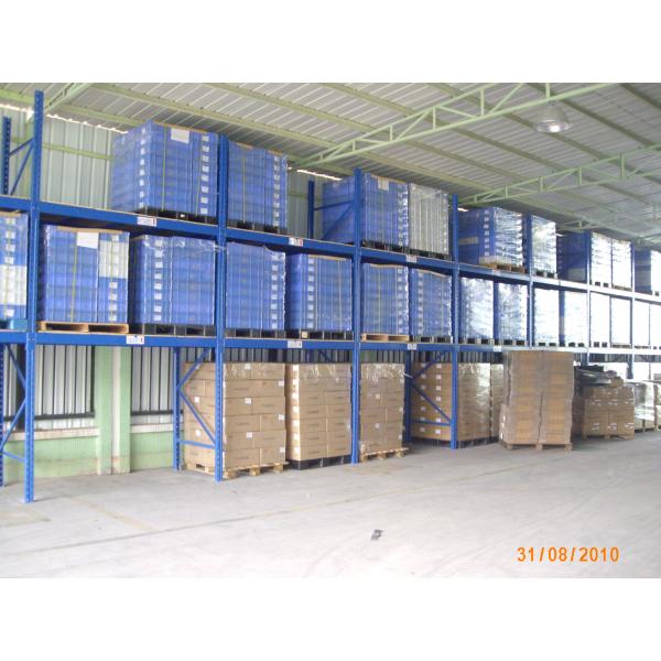 Quality Adjustable two level Warehouse Shelving Racks with forklift moving , 5000KG for sale