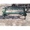 China Outdoor Furniture Moose Metal Park Benches , Cast Iron Garden Chairs For Park factory