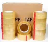 China Custom Logo Printed reinforcement bopp packing tape made in China,Crystal Clear Box Sealing Bopp Tape for Carton Tape Di factory