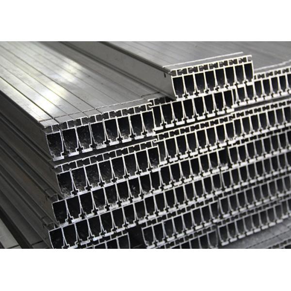 Quality Silver Industrial Standard Aluminum Extrusion Profiles Mill Finish Custom Length for sale