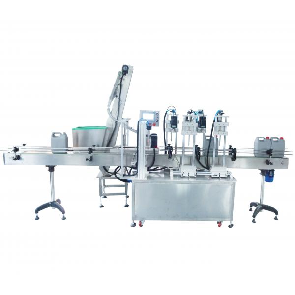 Quality Linear Ropp Cap Sealing Machine Bottle Filling Capping And Labeling Machine for sale