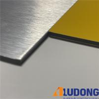 China Sparkling ACP Brushed Aluminum Composite Panel 1000mm Length factory