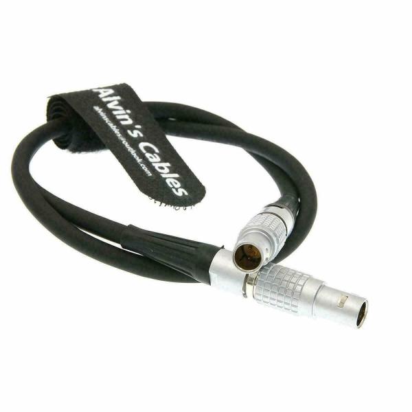 Quality 2 Pin Lemo Male To 2 Pin Male Cable Power Teradek Bond Via ARRI Alexa Camera 18 Inches for sale