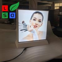 Quality LSD Double Side 2835SMD led Desktop Light Box Picture Frame Longlife for sale