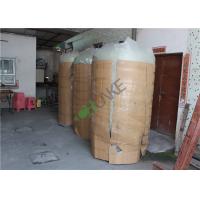 China Manual FRP Tank For Filter Housing Or RO Water Storage Tank With Valve factory