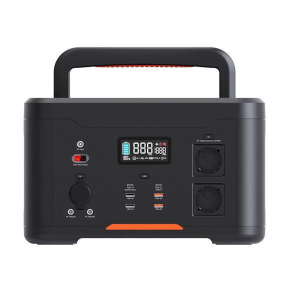 Quality EU 230V portable power station 1000W rubber finish for outdoor essentials for sale