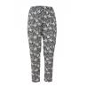 China Ladies Slim Fit Trousers Casual Type Long Printed Pant Knitted Legging factory