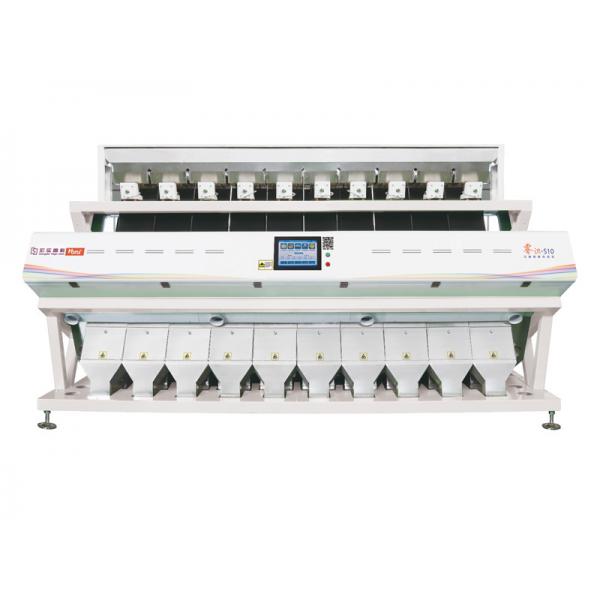 Quality Recyclable 10 Channels Coix Rice Color Sorter With Full Color CCD RGB Camera for sale