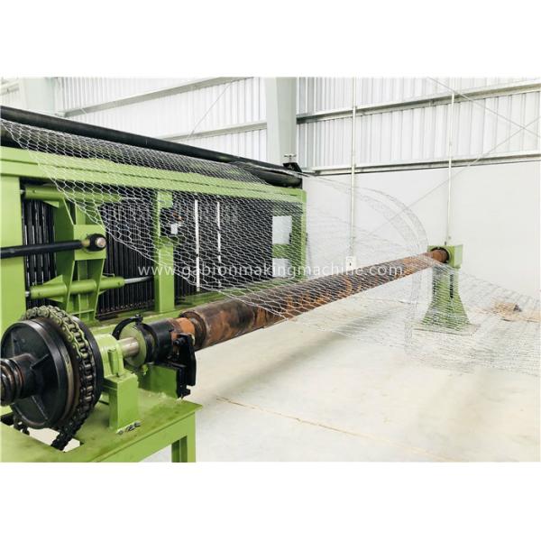 Quality Double Twist Gabion Production Line 2300mm Net Width 22.0kw With High Speed  Boiler Cover for sale