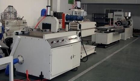 Quality Automatic Twin Screw Plastic Profile Extrusion Line , Plate Pvc Extrusion for sale
